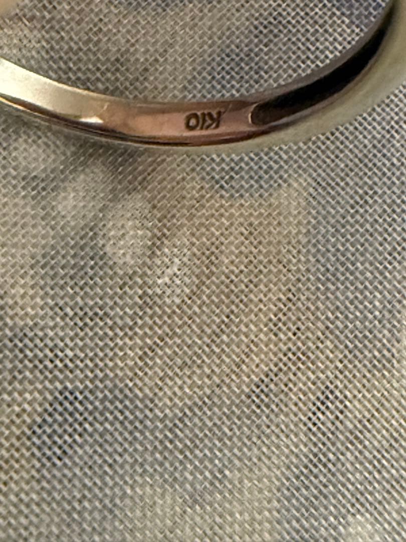 ジュエリーツツミ　K10 ダイヤ0.3カラットリング約11.5号