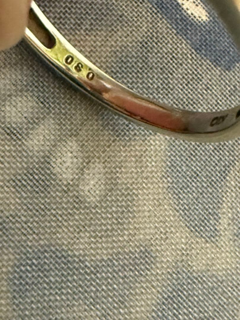 ジュエリーツツミ　K10 ダイヤ0.3カラットリング約11.5号