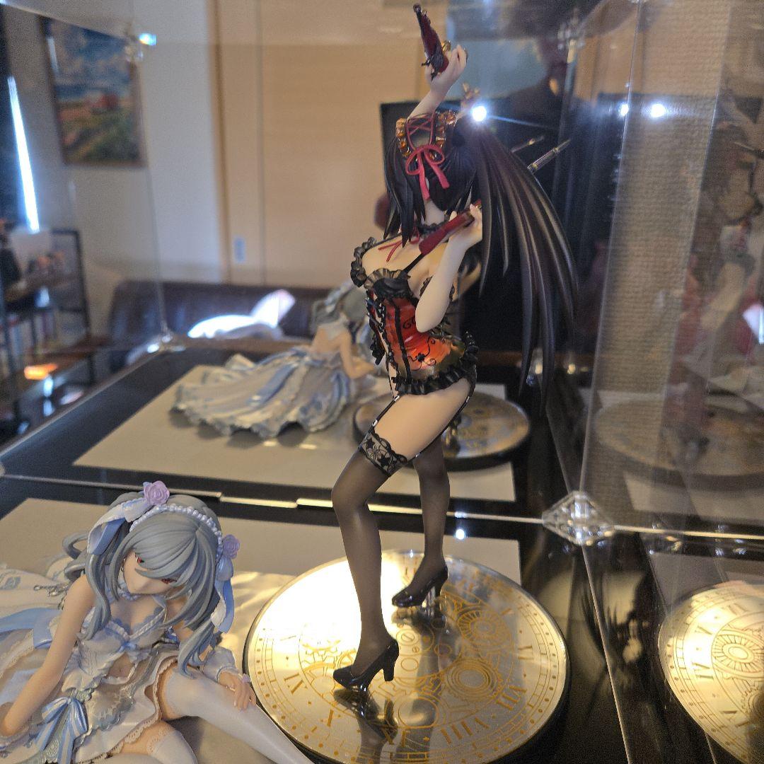 デート・ア・ライブ 時崎狂三 ランジェリーVer. 1/7 完成品フィギュア　赤