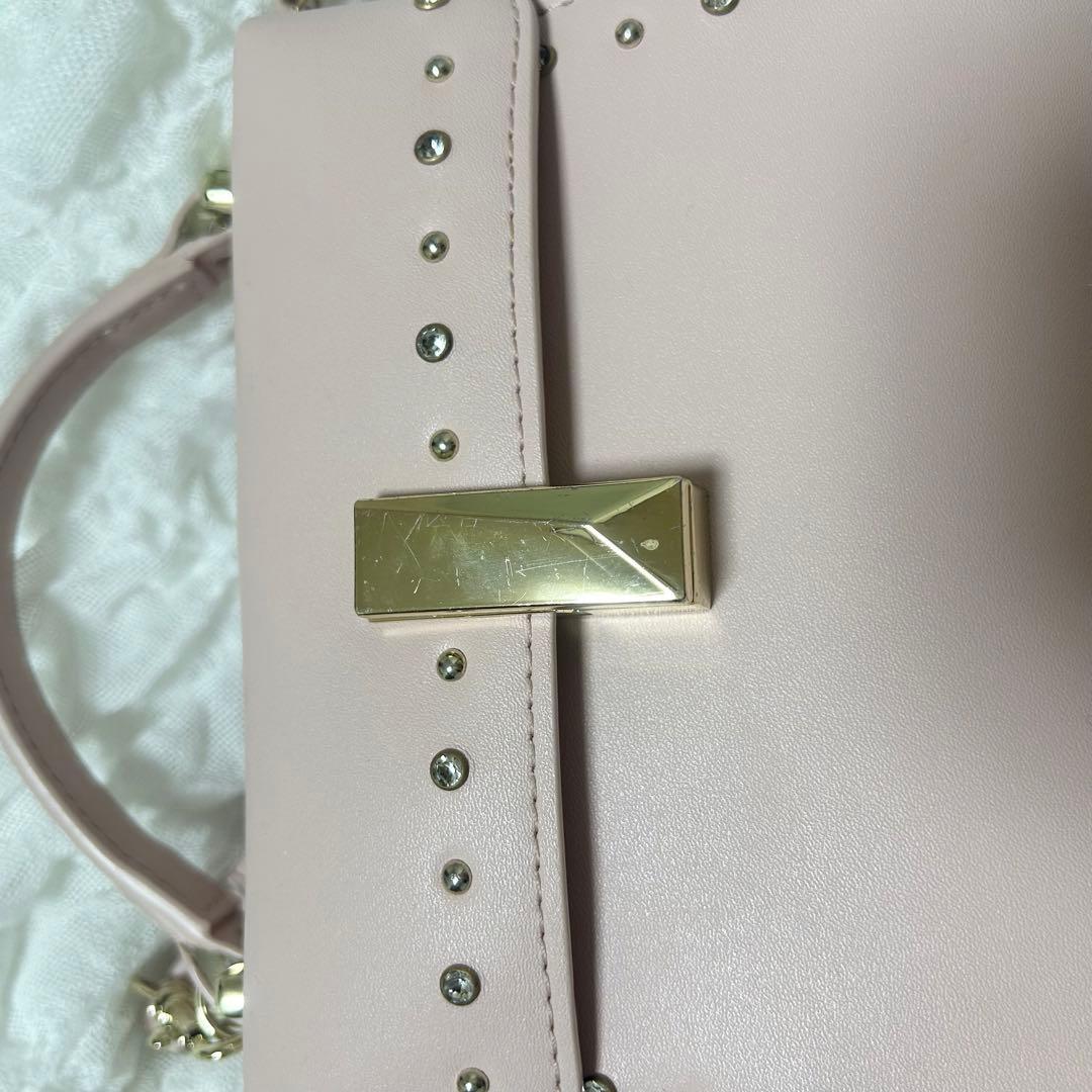 CELFORD ビジュースタッズポシェット ピンク