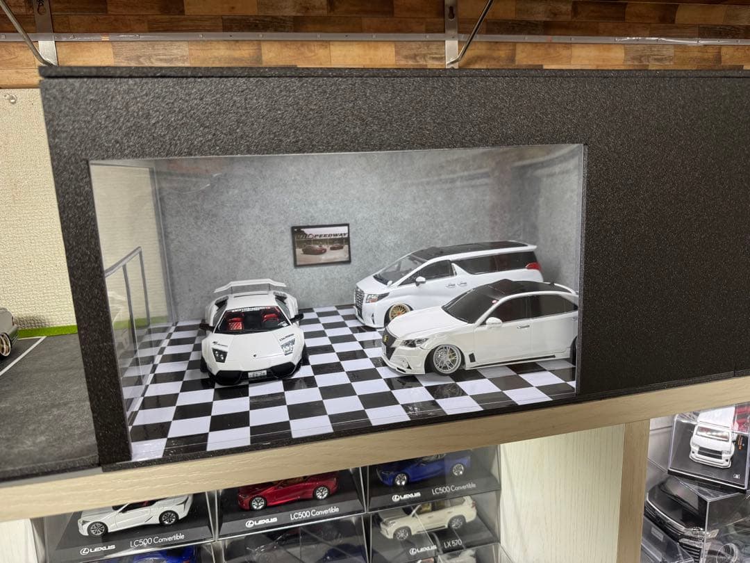 1/24ミニカー用ジオラマ