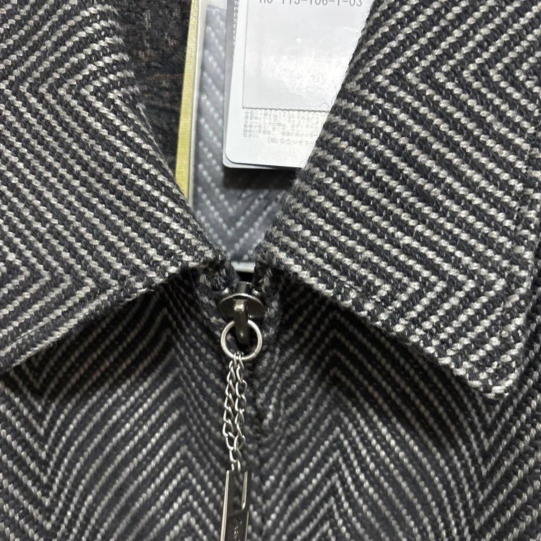 タグ付きYohji Yamamoto 24AW ヘリボーンブルゾン LOOK14