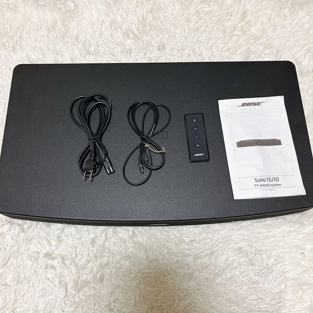 BOSE SOLO15 TV サウンドシステム リモコン付き