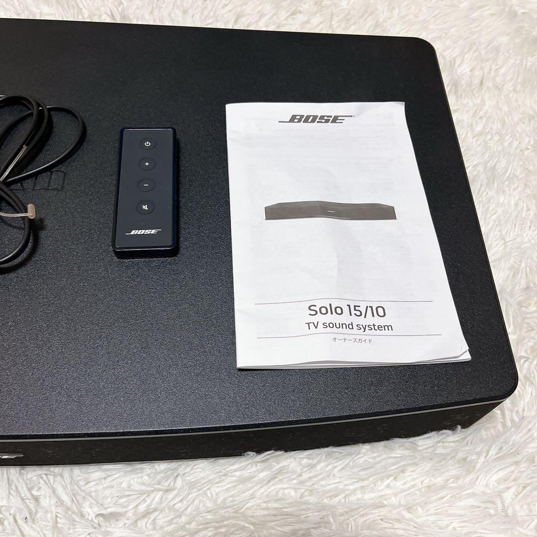 BOSE SOLO15 TV サウンドシステム リモコン付き