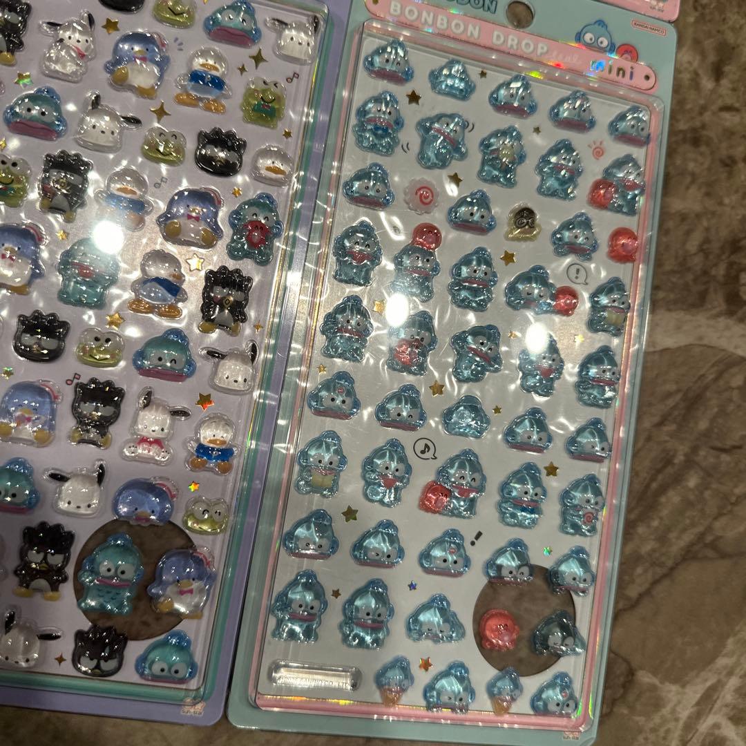 【正規品】8点セット正規品　ボンボンドロップシールミニminiサンリオ