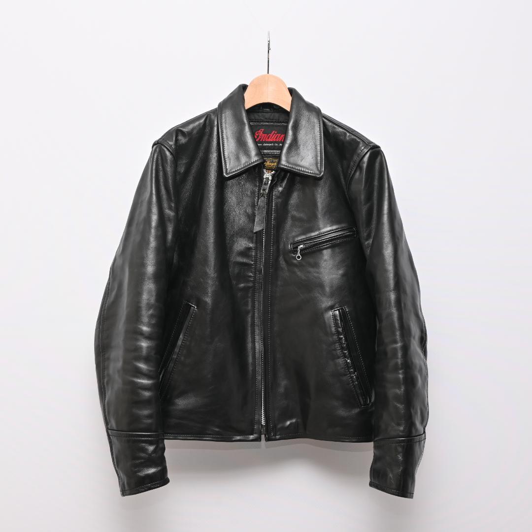 ハ*グ様 INDIAN MOTOCYCLE ホースハイド ライダースジャケット