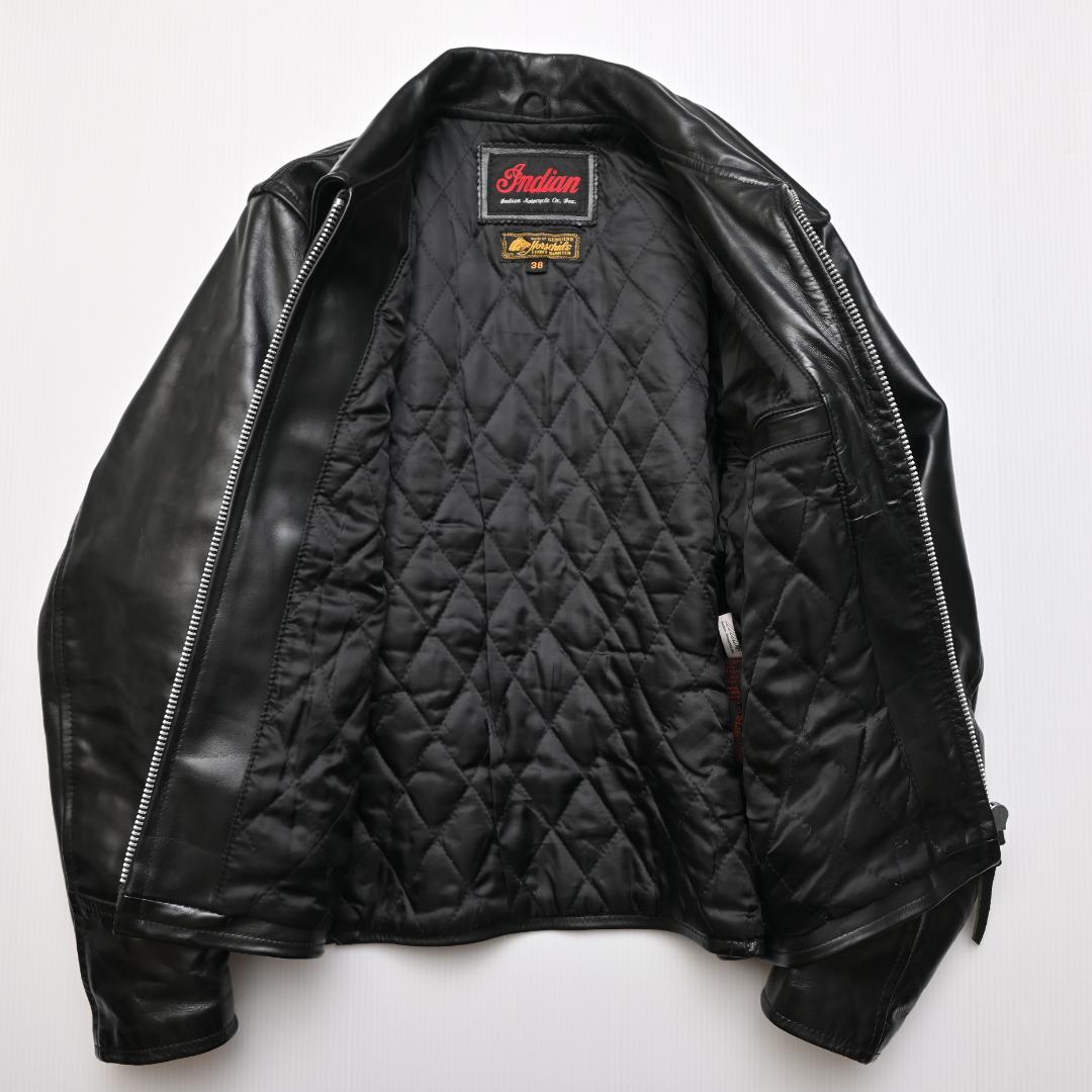 ハ*グ様 INDIAN MOTOCYCLE ホースハイド ライダースジャケット