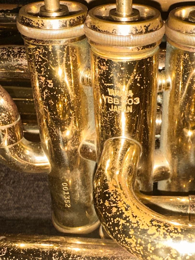 YAMAHA ユーフォニアム YBB-103 ジャンク　本体