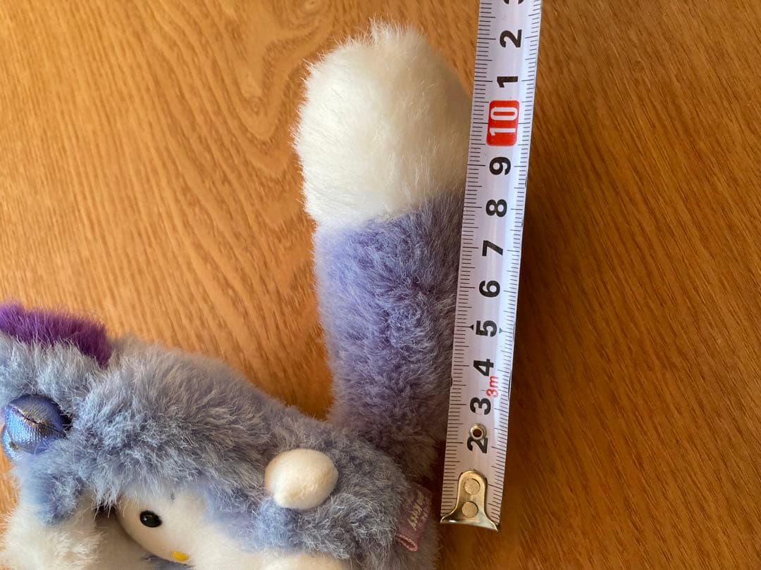 ハローキティ キタキツネ着ぐるみ ぬいぐるみ ラベンダー 北海道限定レア