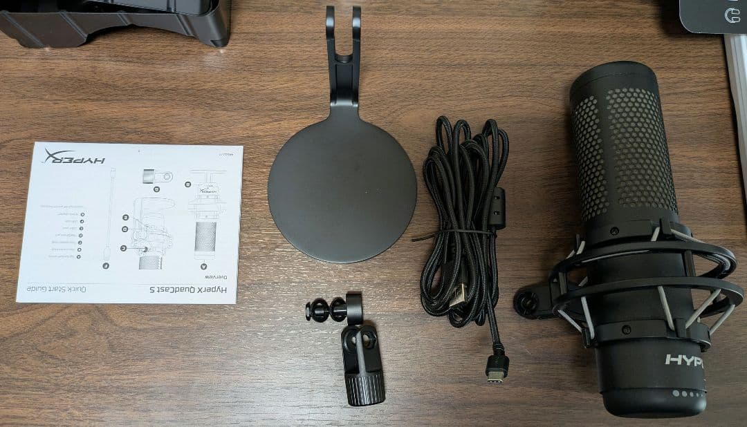 HyperX QuadCast S / USBコンデンサーマイク