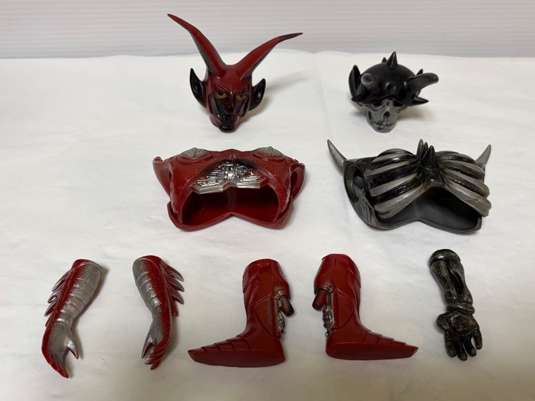 タカラ　変身サイボーグ　サタンキング　キングワールド　ドクロキング　怪人セット