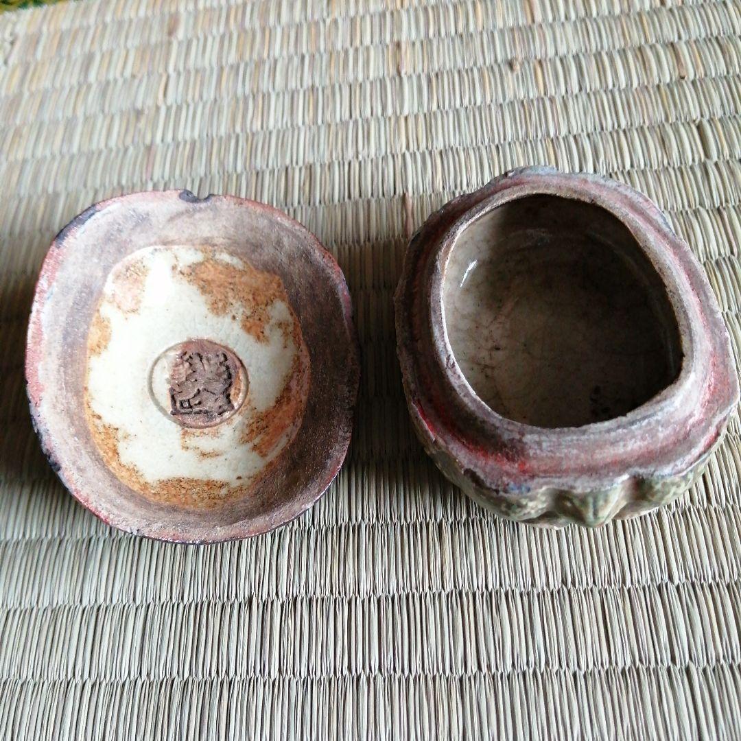 京焼　河濱支流　永楽和全　亀形香合　7cm　文政〜嘉永年間