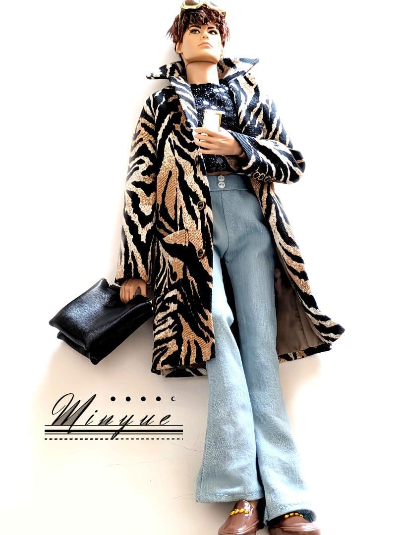 インテグリティトイズ オム 虎柄コートコーデセット