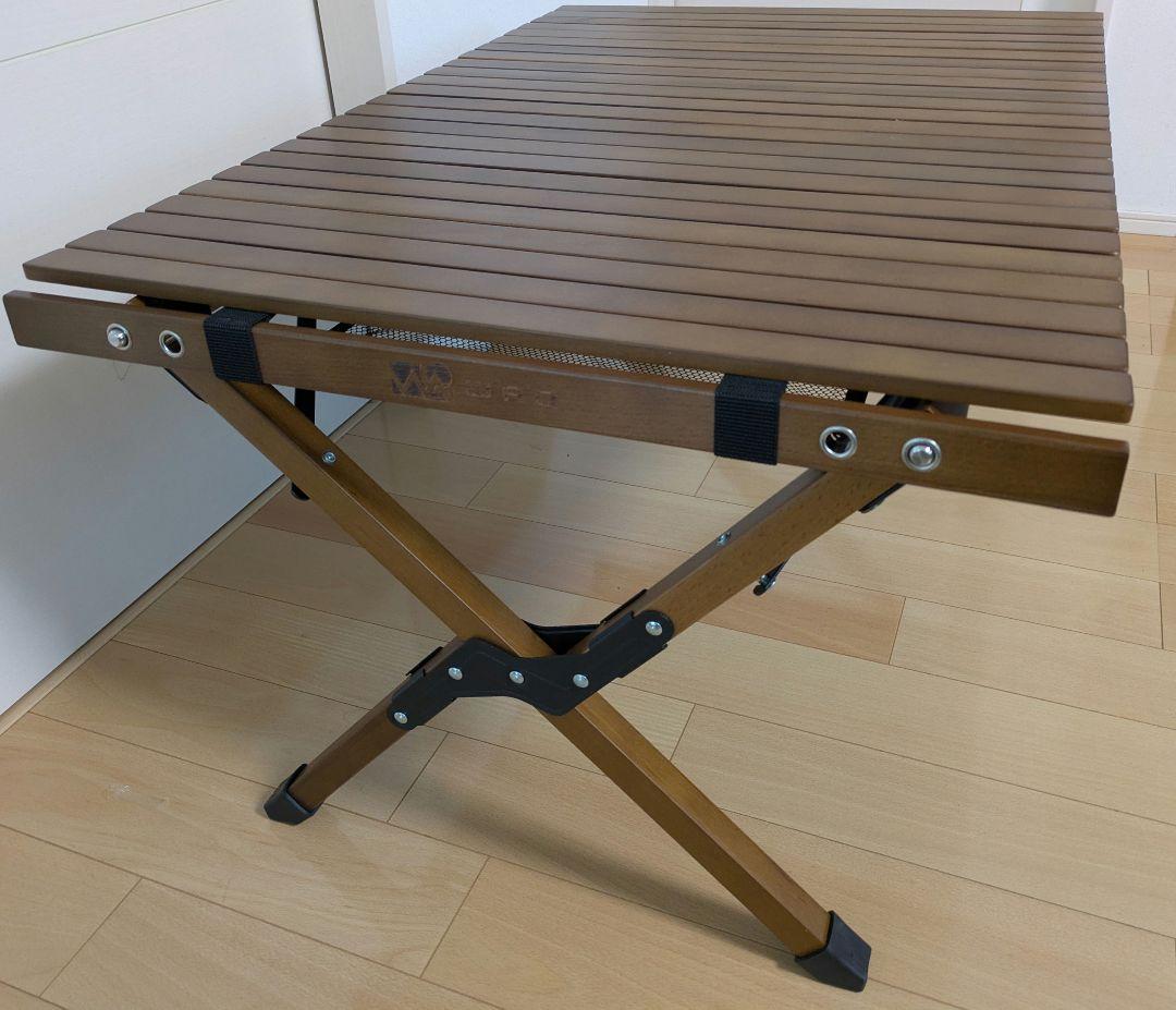 WAQ フォールディングウッドテーブル