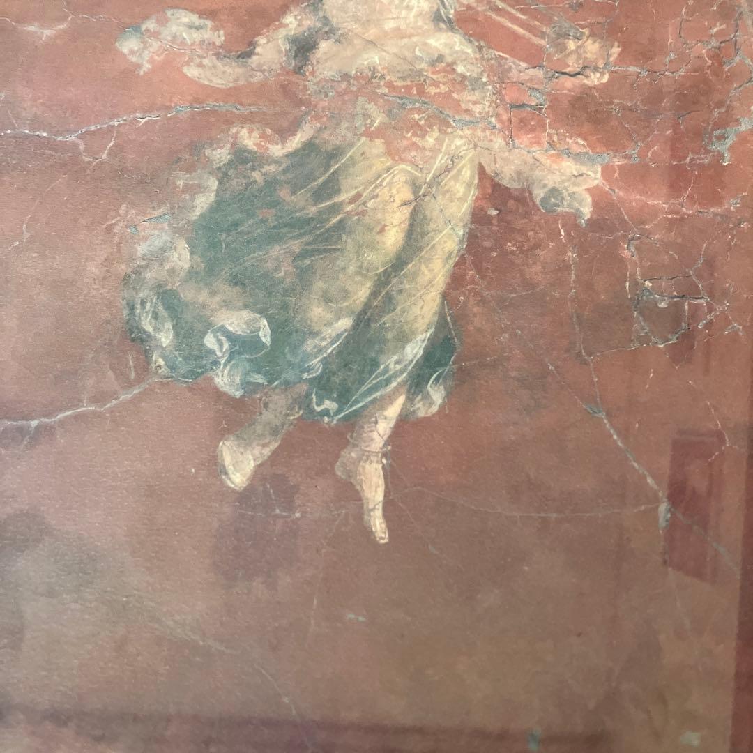 ポンペイ壁画展　三脚釜を持つ勝利の女神　300部限定品　大型額