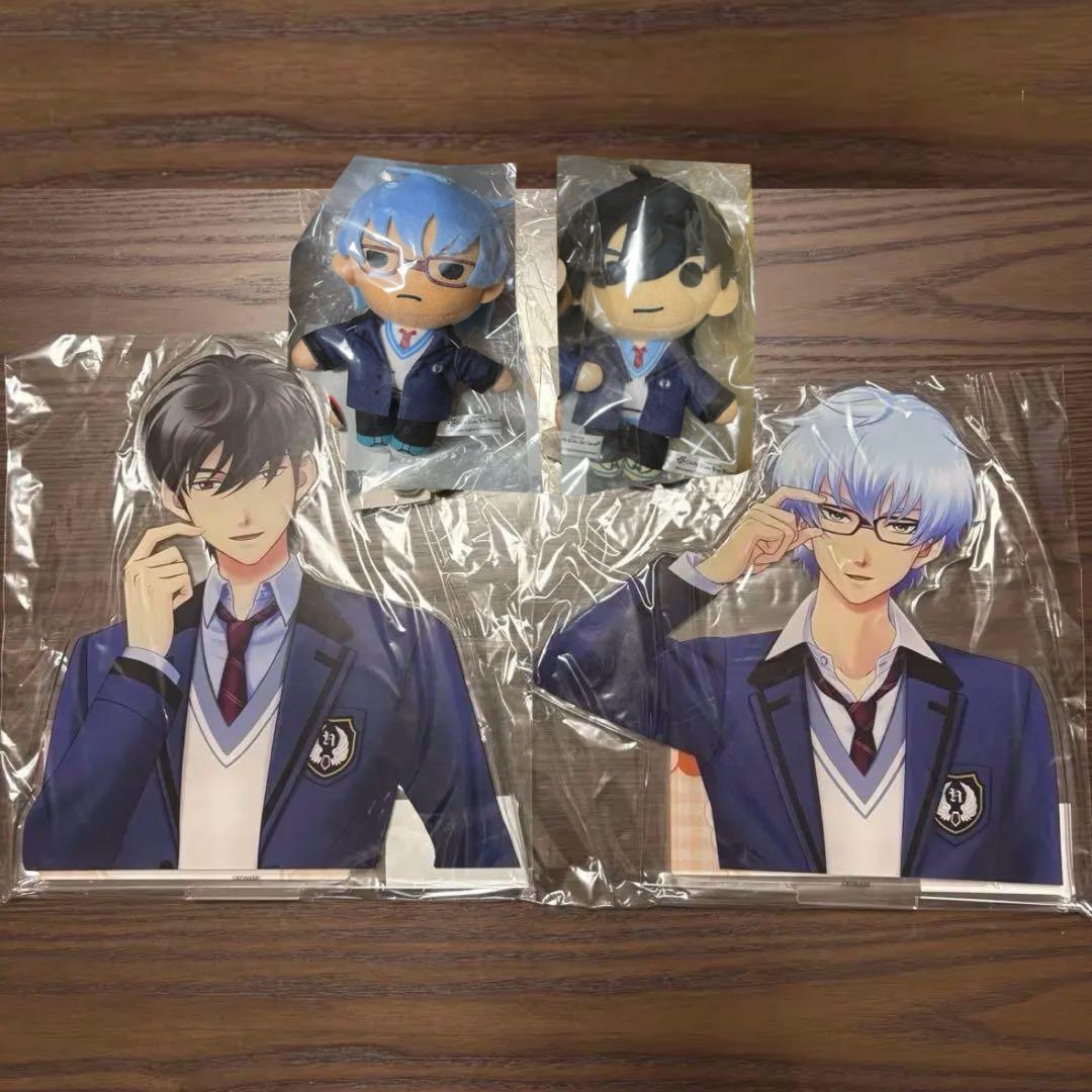 ときめきメモリアル 特大アクリルフィギュア ぬいぐるみ 風真玲太 氷室一紀