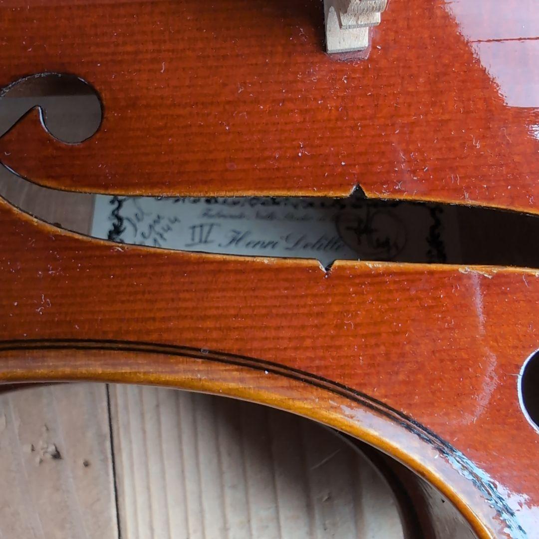 Henri Delille Ⅲ No.110アンリ デリル バイオリン 弓セット
