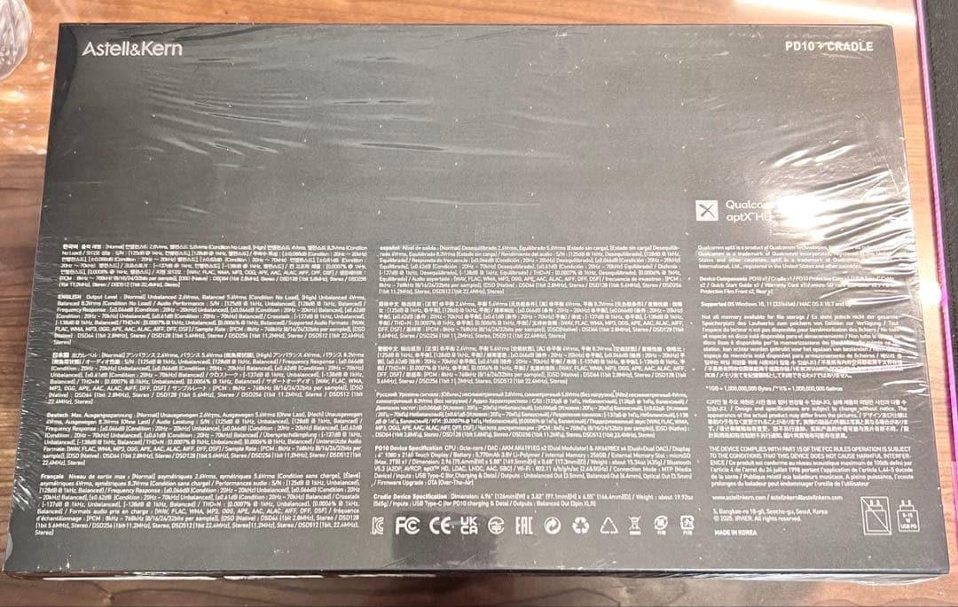 ポータブルプレーヤー Astell&Kern PD10 & Cradle