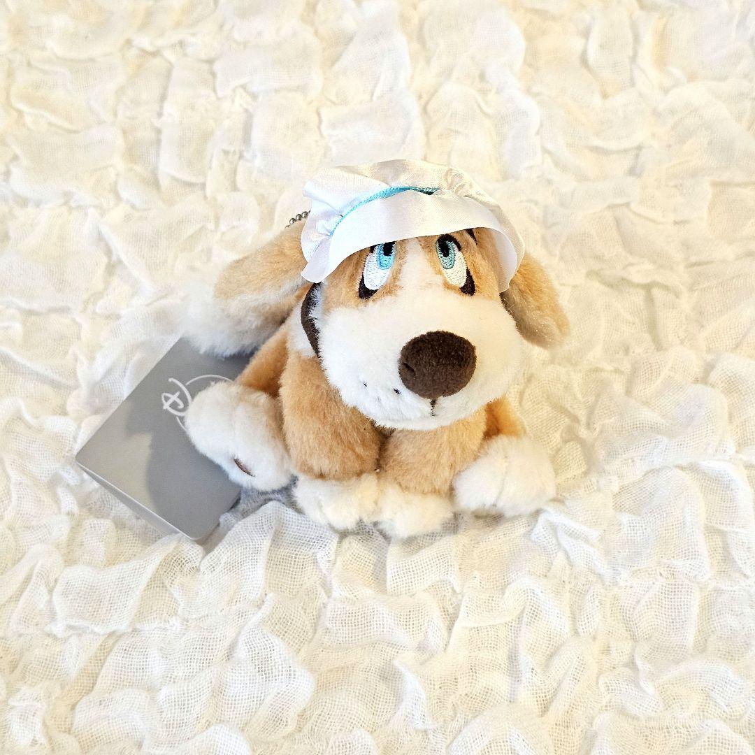 レア★顔厳選★ ディズニー ピーターパン ナナ ぬいぐるみマスコットキーホルダー