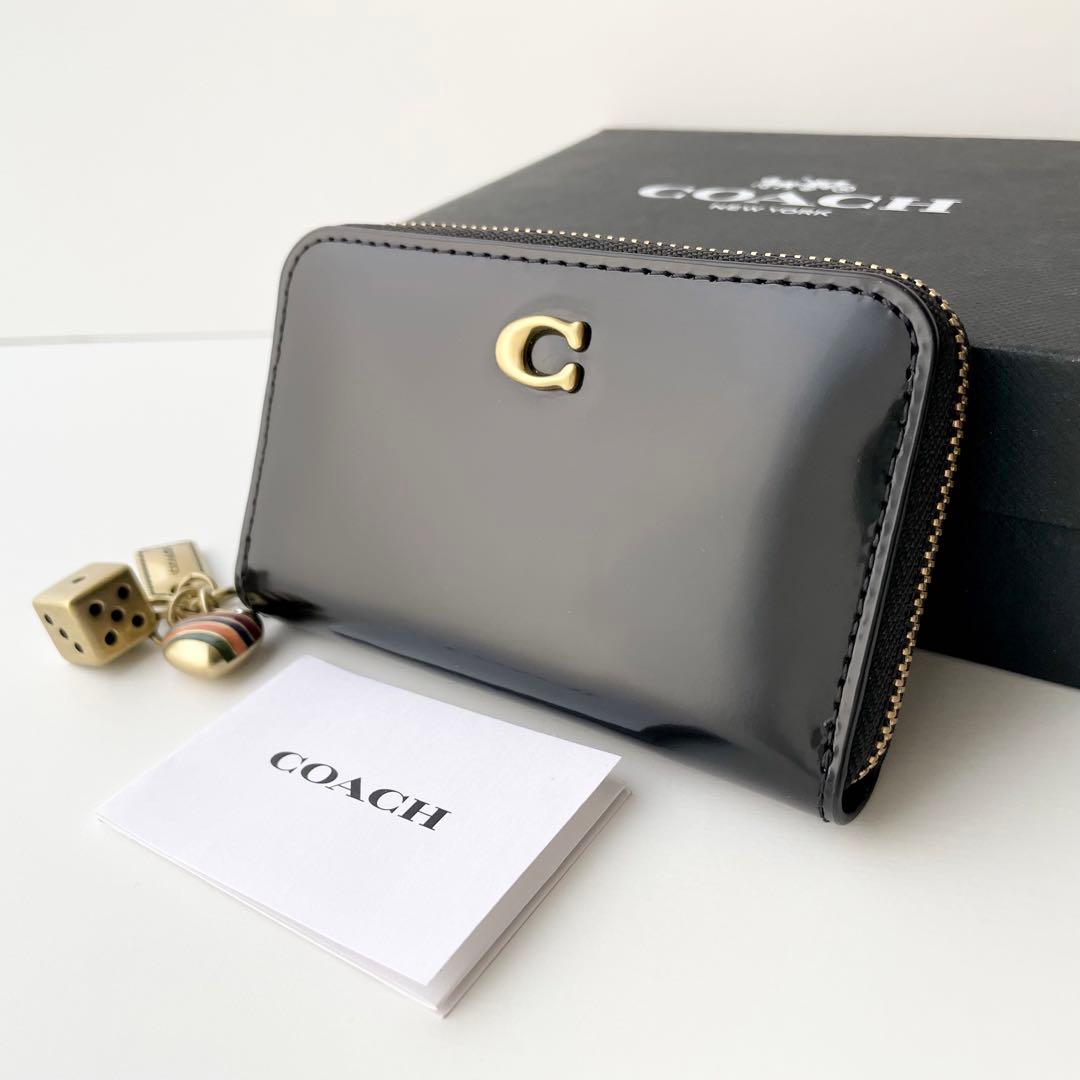 コーチ COACH ケース エッセンシャル チャーム レザー 完売品 新品