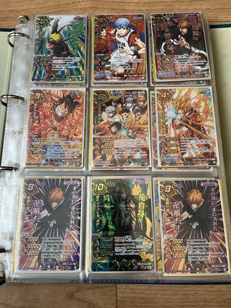 色々なカードのファイルごとまとめ売り！かなり貴重なミラクルバトルもあり！