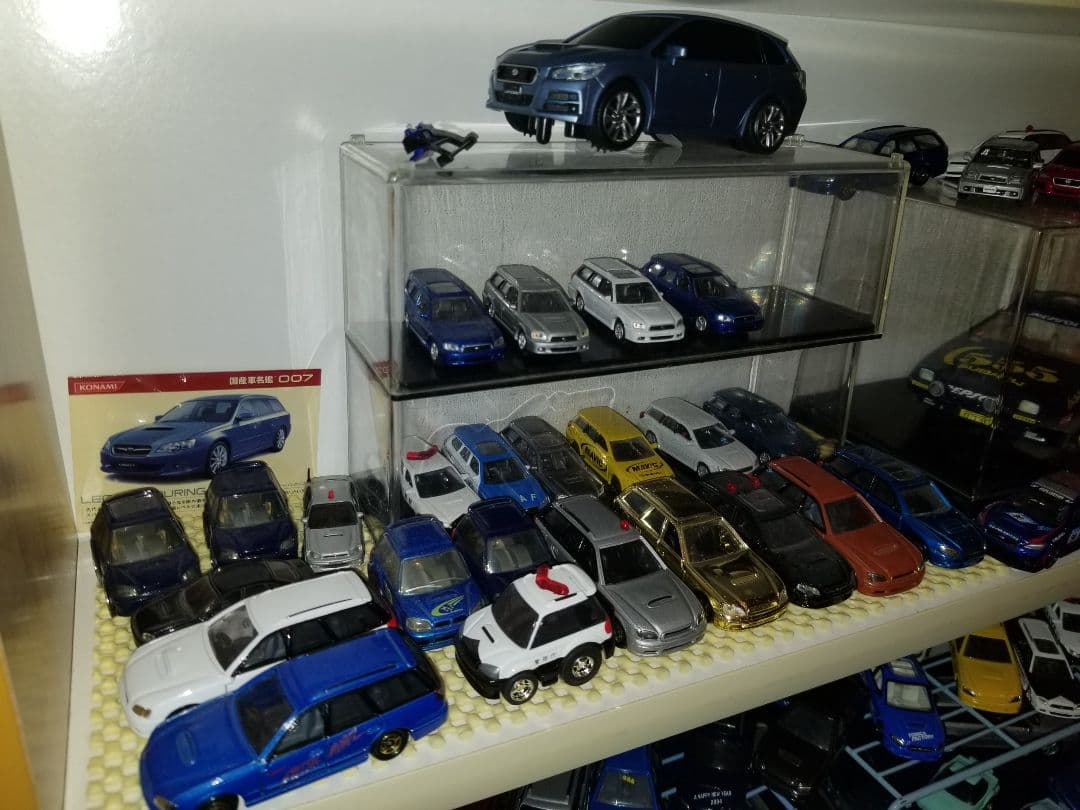 レガシィツーリングワゴンミニカーセット他