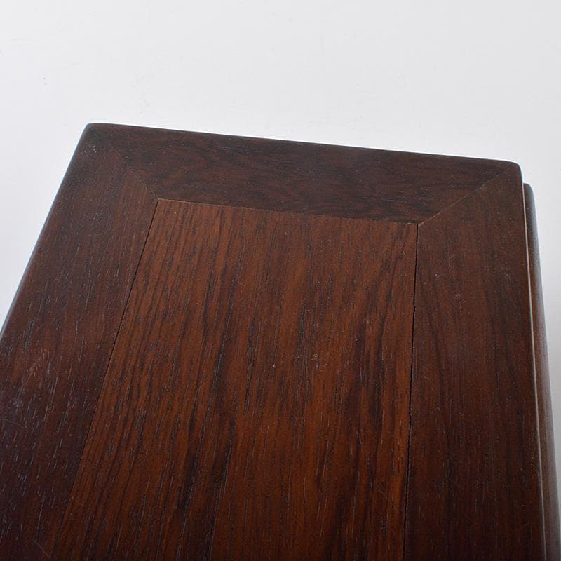 中国　唐木花梨製　平卓　飾台　香炉台　V　R6588E