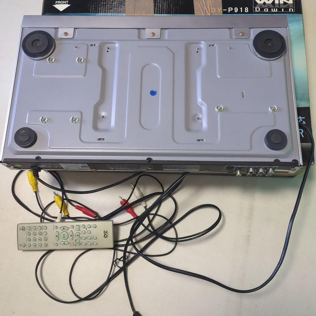 DVDプレーヤー P918 薄型デザイン！説明書あり！ リモコンあり！そ