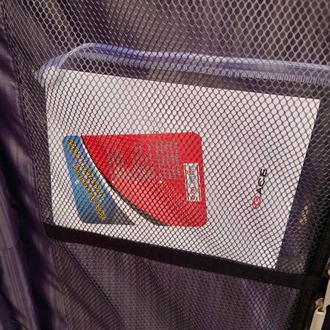 ACE ロンソン 48-58L スーツケース Mサイズ TASロック
