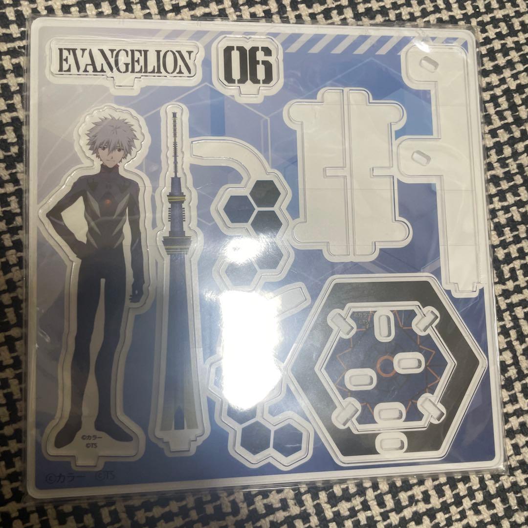 エヴァンゲリオン 渚カヲル　スカイツリー　立体アクリルスタンド　限定　コラボ