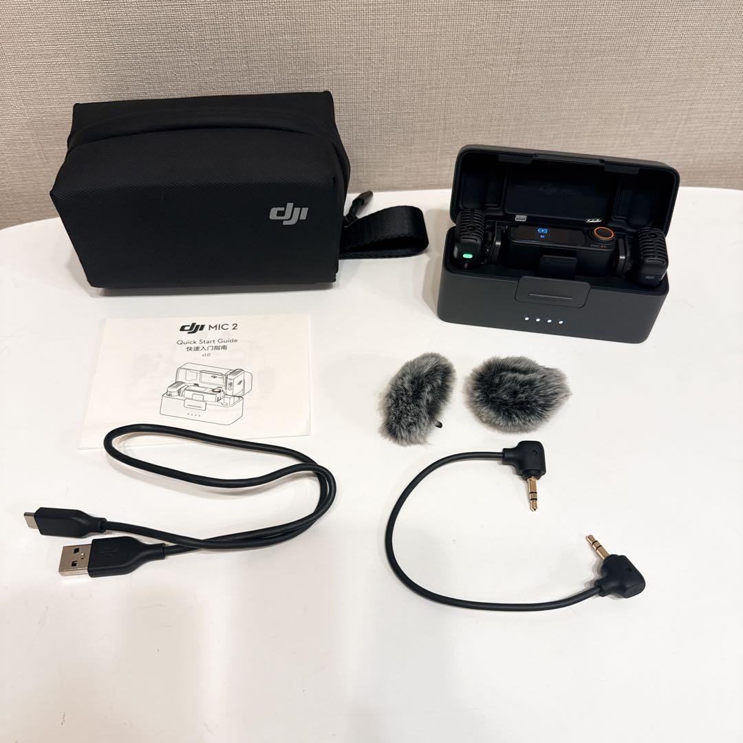 【DJI】DJI MIC 2 ワイヤレスマイク セット