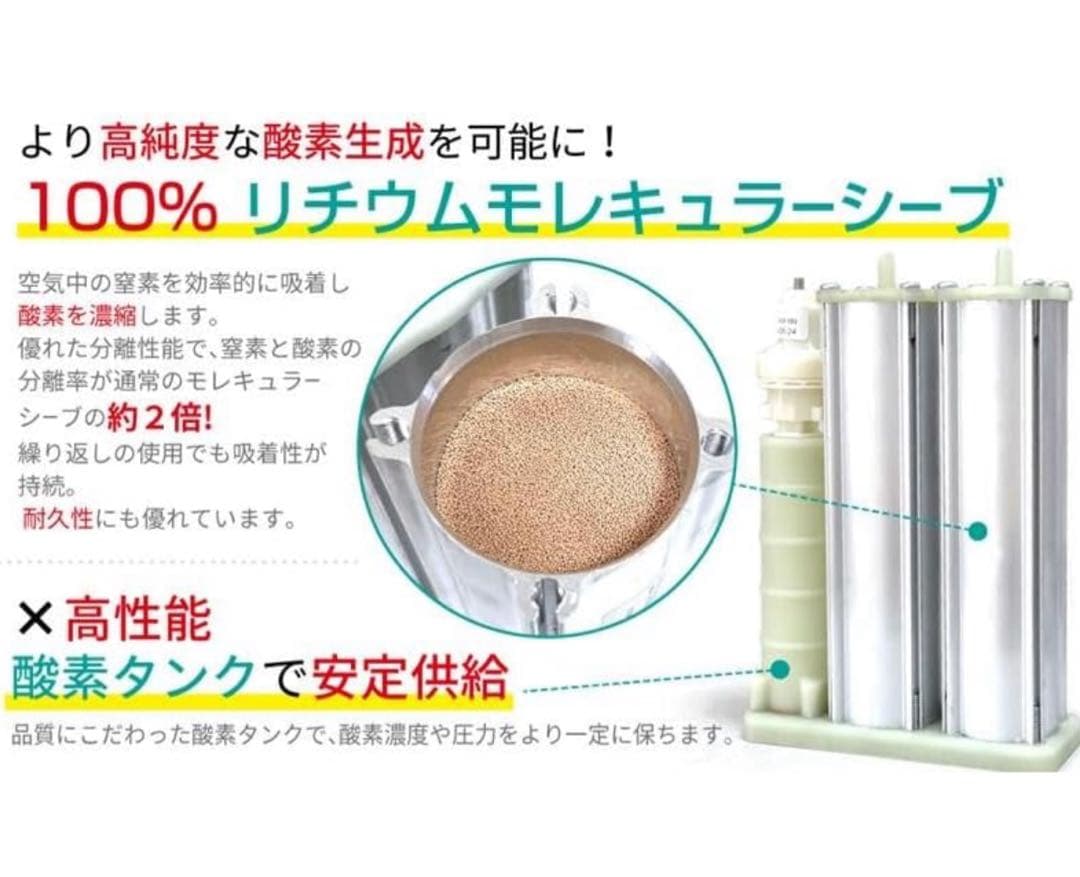 【あいうえお様用］IKOU 酸素発生器 + 酸素室 （M）