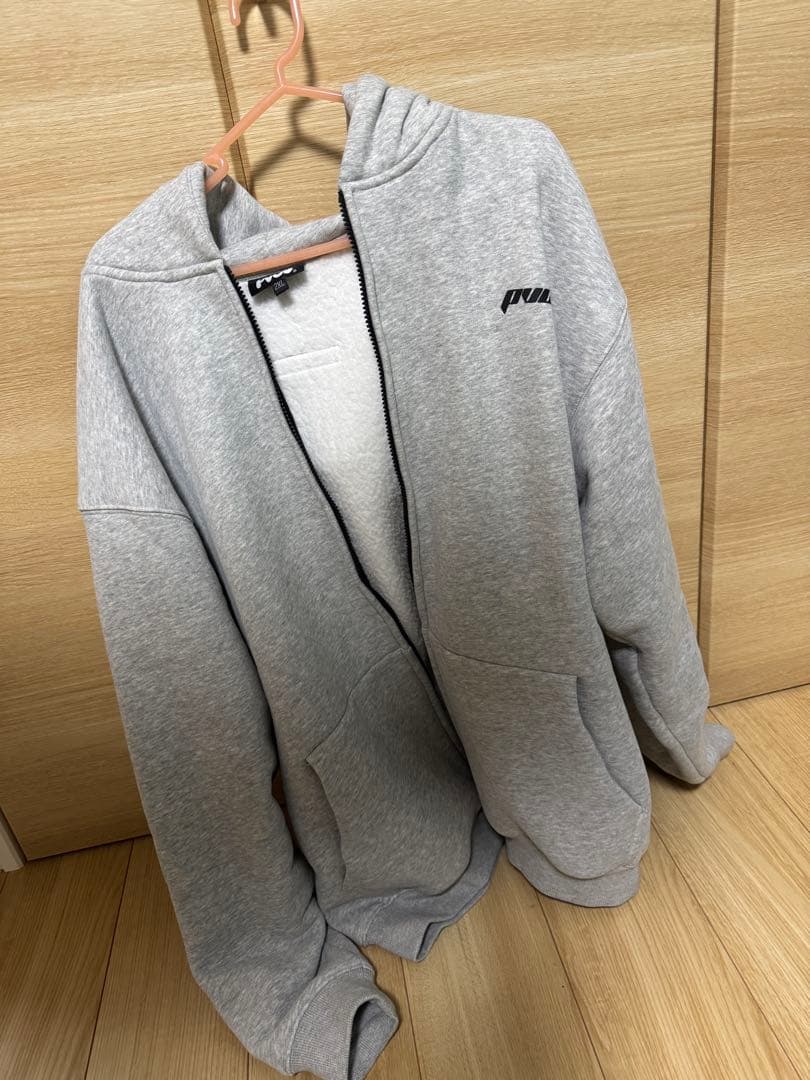 pvot ジップアップパーカー 2XL グレー