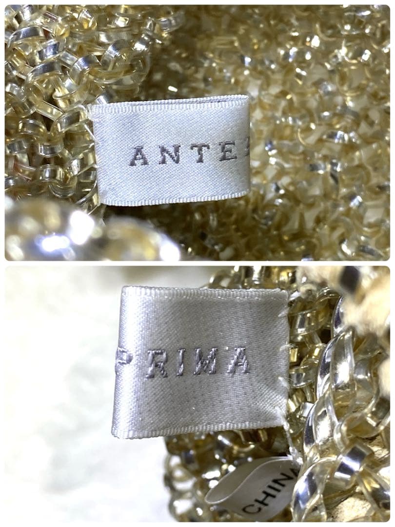 美品✨ANTEPRIMA アンテプリマ ワイヤーバッグ ゴールド ワンショルダー