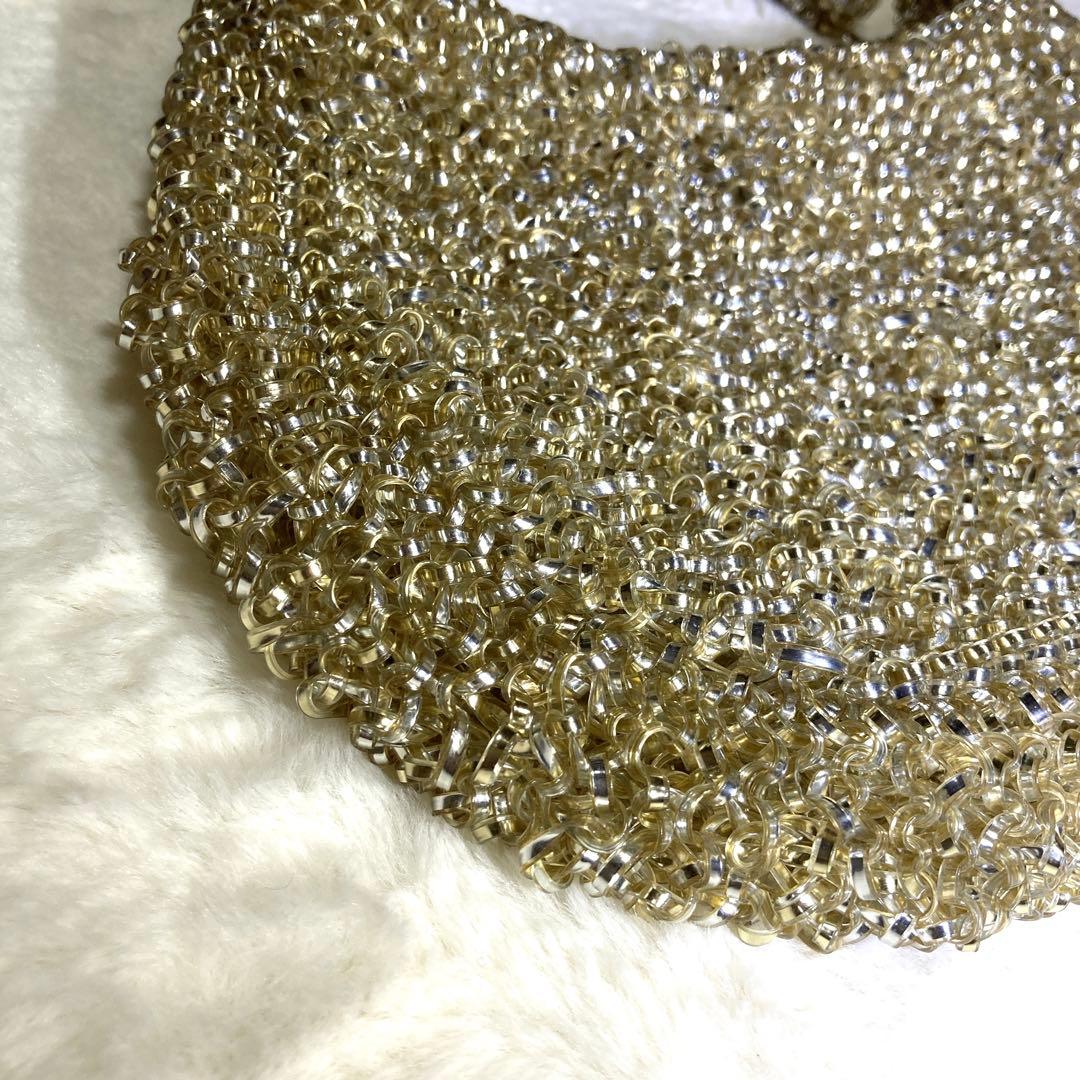 美品✨ANTEPRIMA アンテプリマ ワイヤーバッグ ゴールド ワンショルダー