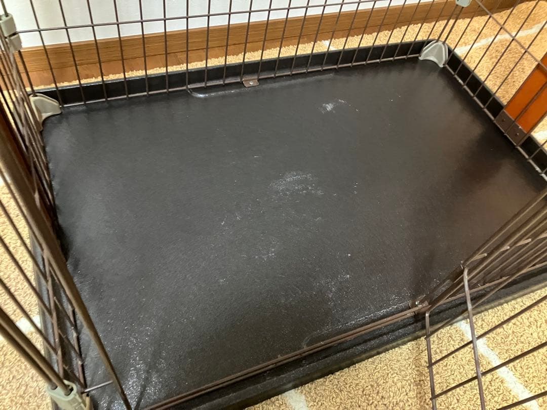 送料込み　ウッドワンサークルキャット　2段　ケージ 安全ロック付き　猫　犬