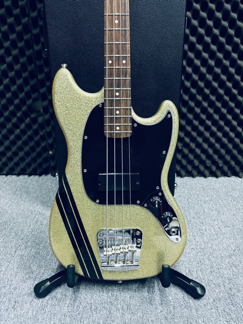 Squier ベース Mikey Way Mustang Bass 希少 レア
