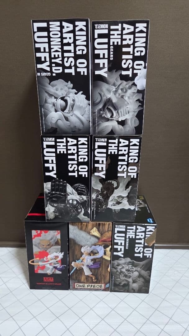 ワンピースフィギュアニカKING OF ARTIST・DXF・BATTLE