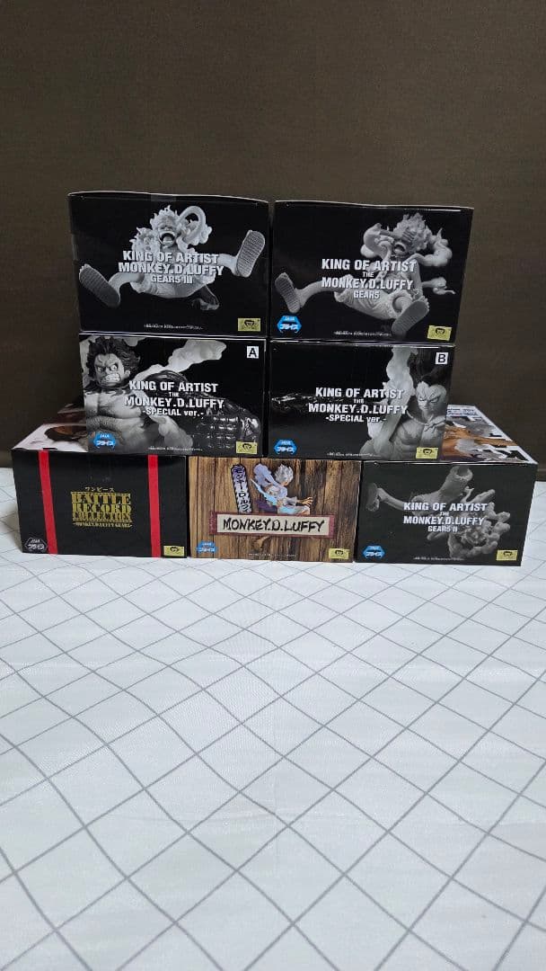 ワンピースフィギュアニカKING OF ARTIST・DXF・BATTLE