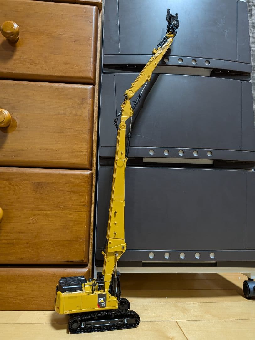 CAT 349FLXE 1/50 ダイキャストマスター　解体ロング仕様カスタム品
