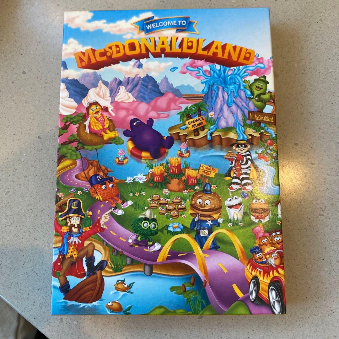 【新品未開封】マクドナルドランド　マクドナルド　ハッピーミール　缶