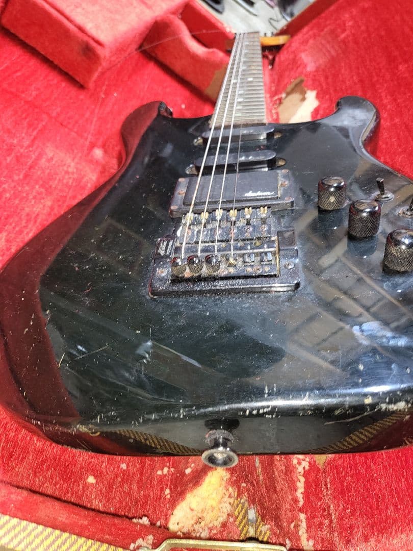 シャーベル エレキギター ブラック