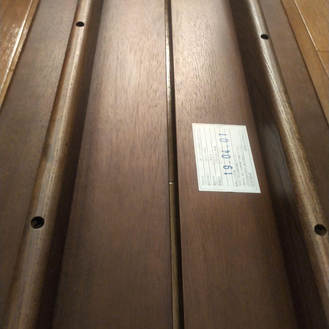 【美品】天然木　カフェベンチ　ブラウン