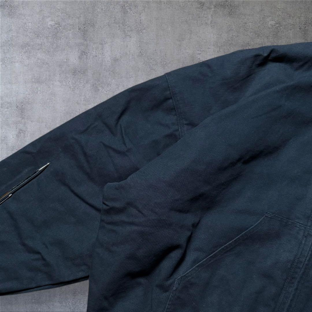 jjw2156 古着STEELGUARDダック地アクティブジャケットソリッ