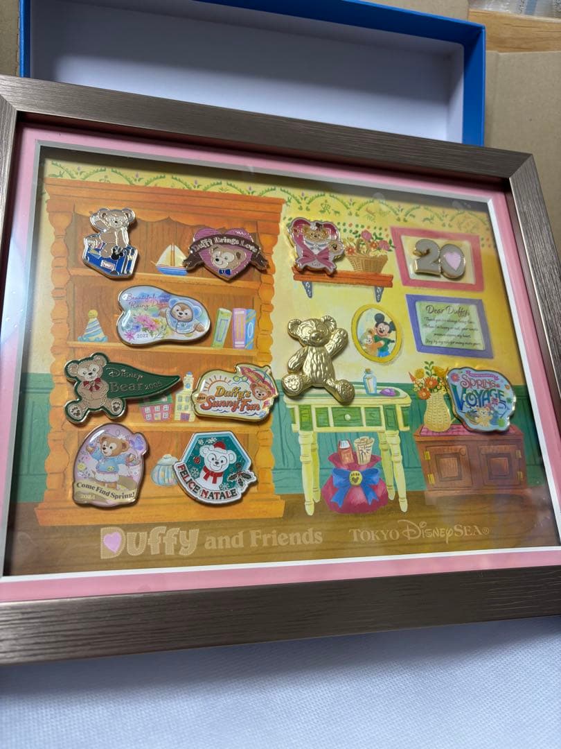 マイメモリーウィズダッフィー ピンバッジセット ダッフィーピンバッジセット