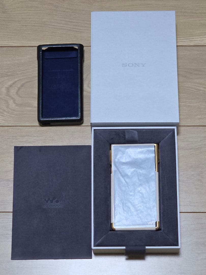 SONY NW-WM1ZM2 ゴールド✨️美品✨️本革ケース付
