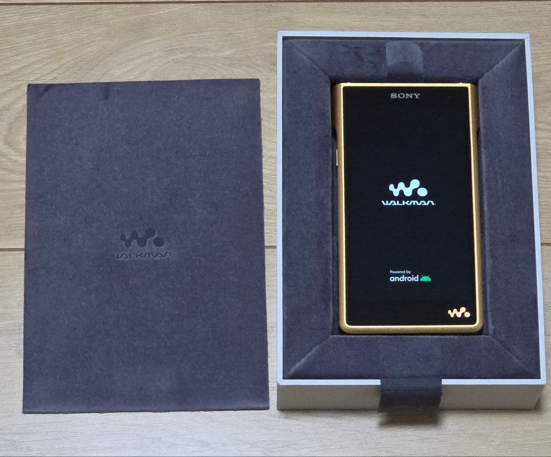 SONY NW-WM1ZM2 ゴールド✨️美品✨️本革ケース付