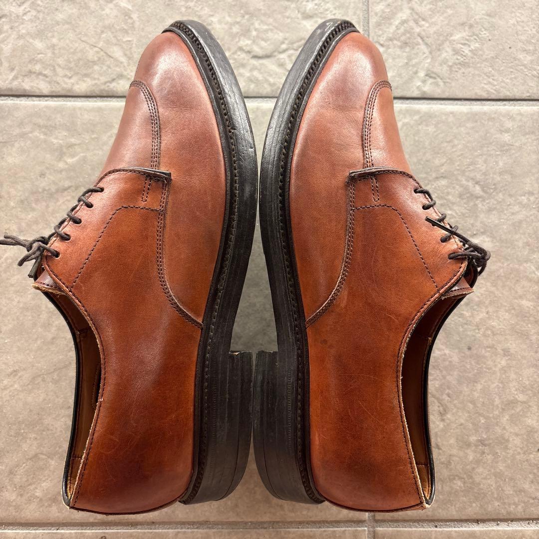 アレンエドモンズ　革靴　レザーシューズ　Uチップ