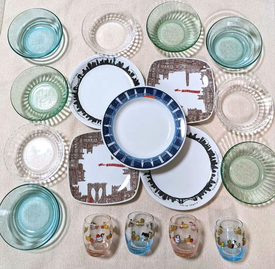 ミスド　ノベルティ　フィッシュズエディ　プレート 皿 ブルックリン　ピングー