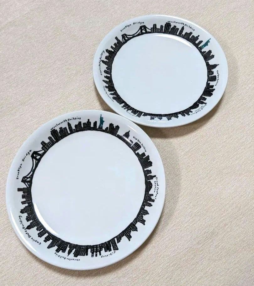 ミスド　ノベルティ　フィッシュズエディ　プレート 皿 ブルックリン　ピングー